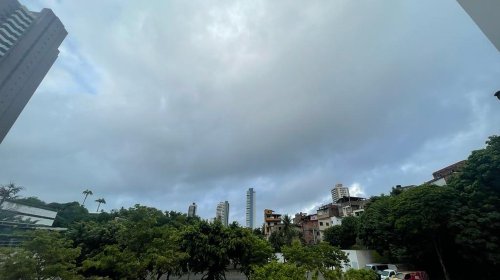 [Semana em Salvador começa com tempo chuvoso; confira os bairros que tiveram maior volume nas ú...]