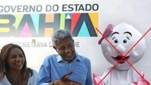 [Governo baiano desmente a existência de mascote trans para campanha de vacinação; “É fake news...]