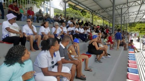 [Requalificação do Centro Olímpico de Natação é entregue em Salvador pelo governo e ministra]