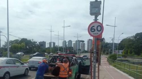 [Limite de velocidade na Orlando Gomes e na Pinto de Aguiar passa a ser fiscalizado a partir de...]