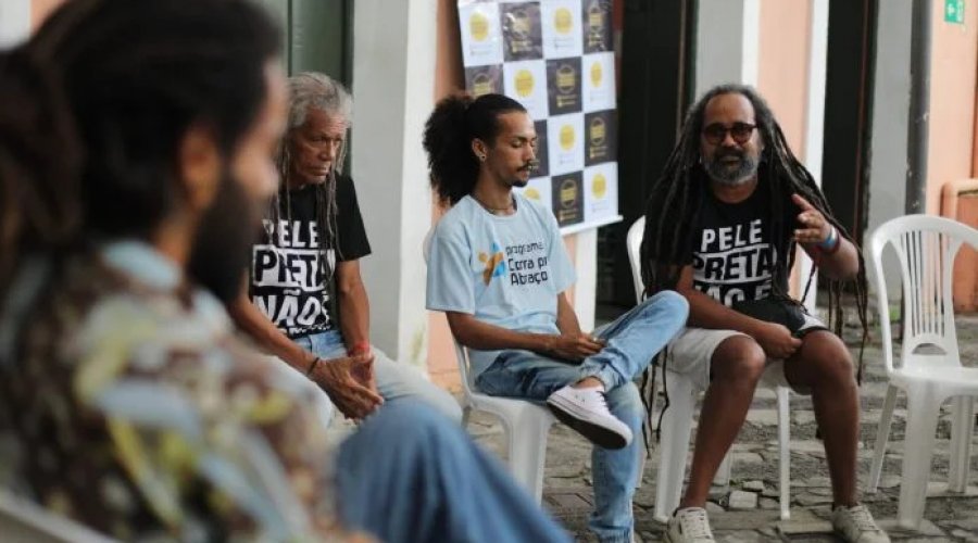 [Corra pro Abraço participa de ações da Iniciativa Negra no Pelourinho]