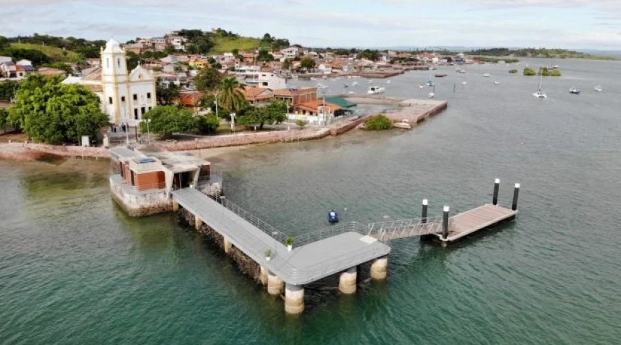 [Novo Terminal Turístico da Ilha de Bom Jesus dos Passos, em Salvador, é entregue pelo governador]