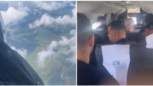 [Vídeo: Porta do avião que transportava banda de Tierry abre em pleno voo e força pouso de emer...]