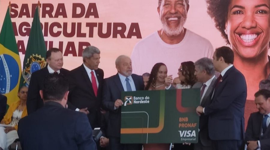 [Com Lula, em Brasília, Jerônimo participa do lançamento do Plano Safra da Agricultura Familiar]