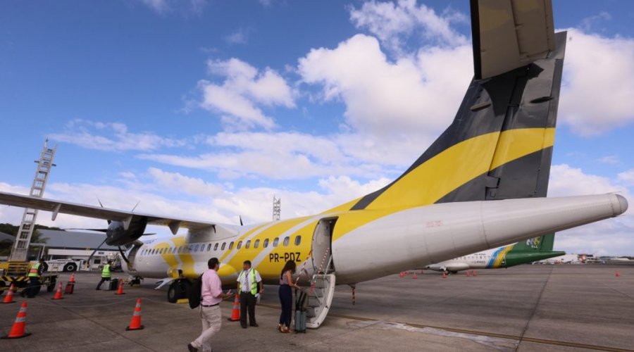 [Viagem inaugural marca início da operação comercial do voo Salvador – Feira de Santana]