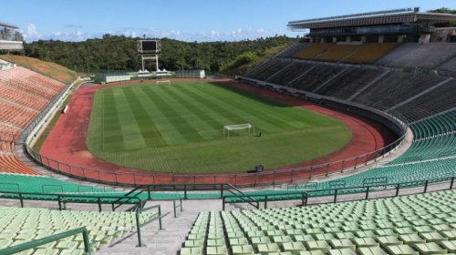 [Estádio de Pituaçu sedia final da etapa nordeste do 1º Campeonato Nacional de Futebol Indígena...]