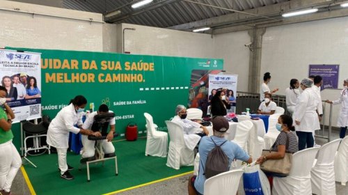 [Serviços de saúde são oferecidos na Estação Campinas do metrô de Salvador]