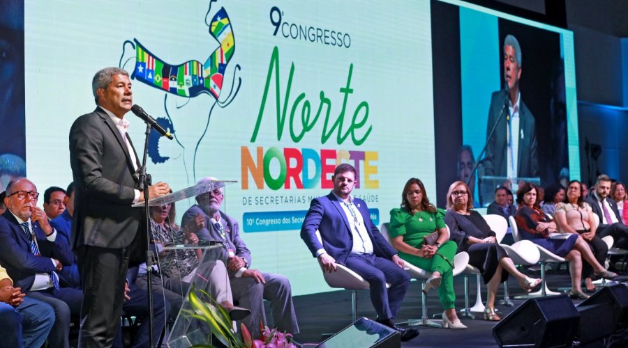 [Abertura de congresso regional de saúde, que acontece em Salvador, teve participação do governador Jerônimo Rodrigues e da ministra Nísia Trindade]