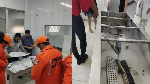 [Inspeção identifica irregularidades em cozinha de conjunto penal na Mata Escura]