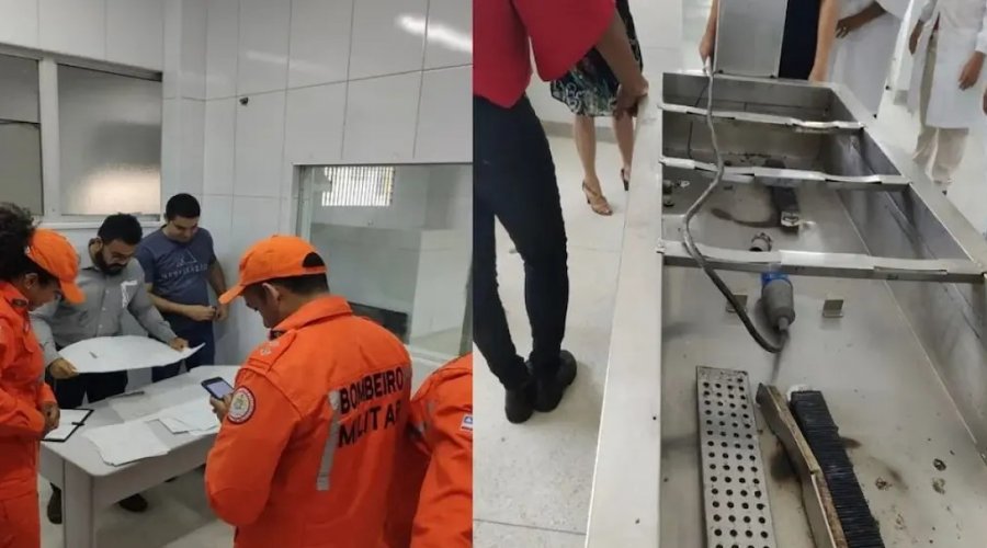 [Inspeção identifica irregularidades em cozinha de conjunto penal na Mata Escura]