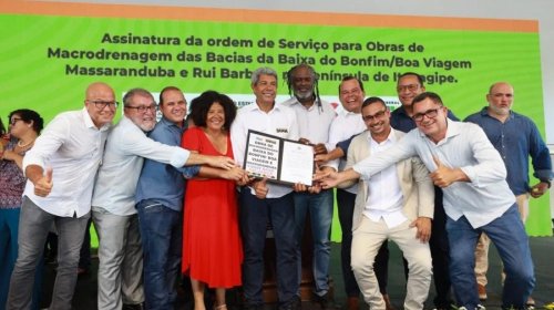 [Cidade Baixa recebe investimento do Novo PAC; Jerônimo Rodrigues assina primeira ordem de serv...]