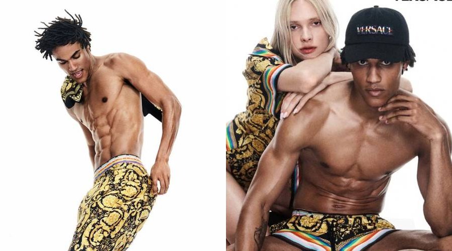 [Modelo baiano que vendia geladinho e acarajé estrela nova campanha mundial da Versace]