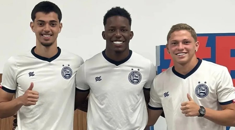 [Três jovens do Bahia são convocados para a Seleção Sub-17]