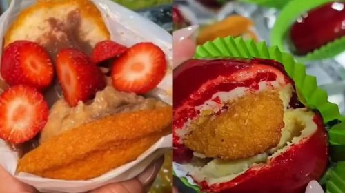 [Baianas criticam “Acarajé do Amor” com morango e brigadeiro: “Desrespeito à tradição”]