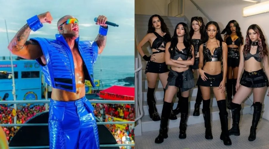 [Hit de Léo Santana ganha coreografia de integrantes da girlband internacional KATSEYE]