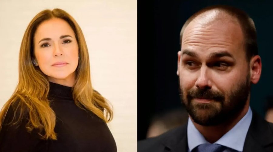 [Defesa de Daniela Mercury reforça pedido para que Eduardo Bolsonaro vire réu no STF]