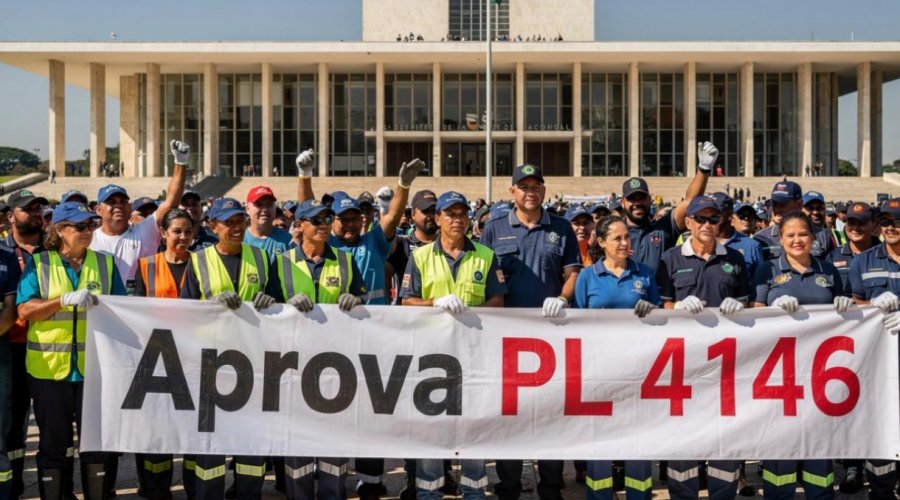[Dia dos garis e margaridas reforça luta do SindilimpBA para aprovação de projeto no Senado]