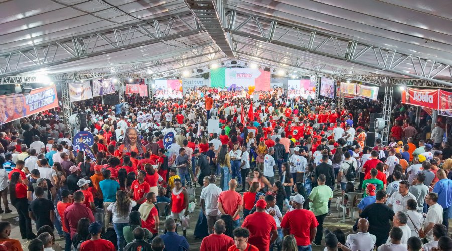 [Dez mil pessoas lotam PGP em Jequié e Jerônimo dá mais uma grande demonstração de força no interior]
