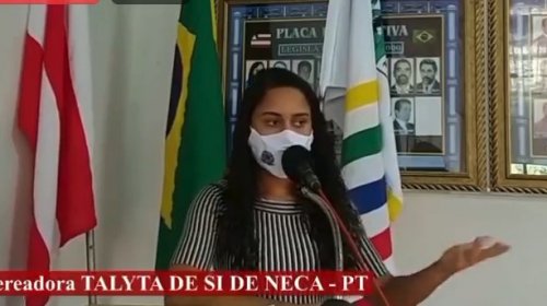 [Veja vídeo: vereadora Talyta pede que prefeitura de Várzea da Roça pague auxílio emergencial p...]