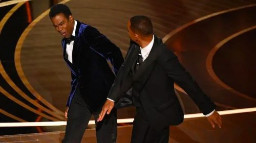 [Will Smith agride Chris Rock após comentário sobre Jada Pinkett-Smith no Oscar]